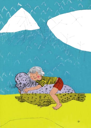 �A�U���V�̎q�ɏ�����傿���