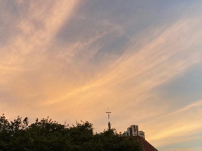  夏の夕焼け 