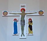 祭壇正面　十字架