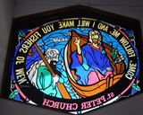 聖堂玄関ステンドグラス