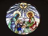 ステンドグラス 聖家族