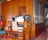 聖堂2階　パイプオルガン