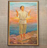 福者トマス金鍔次兵衛神父の絵