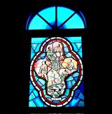 ステンドグラス　慈悲の組